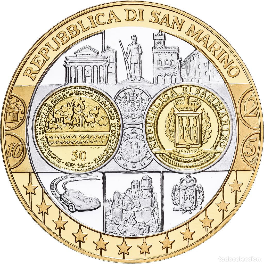 Medallas tem&aacute;ticas: [#1529626] San Marino, medalla, Europa, Plata, FDC