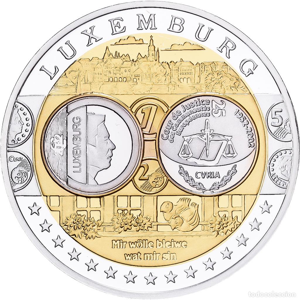 Medallas tem&aacute;ticas: [#1529632] Luxemburgo, medalla, Europa, Plata, FDC