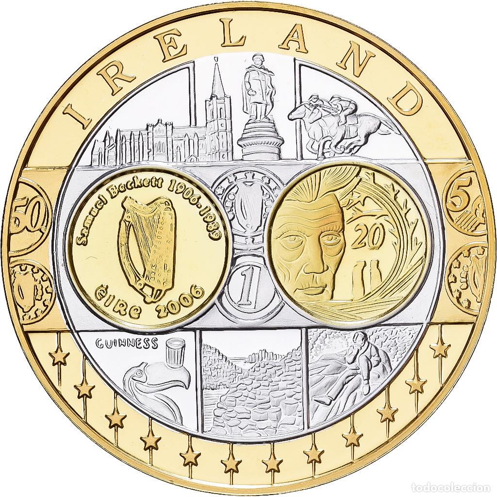 Medallas tem&aacute;ticas: [#1529634] REP&Uacute;BLICA DE IRLANDA, medalla, Europa, Plata, FDC