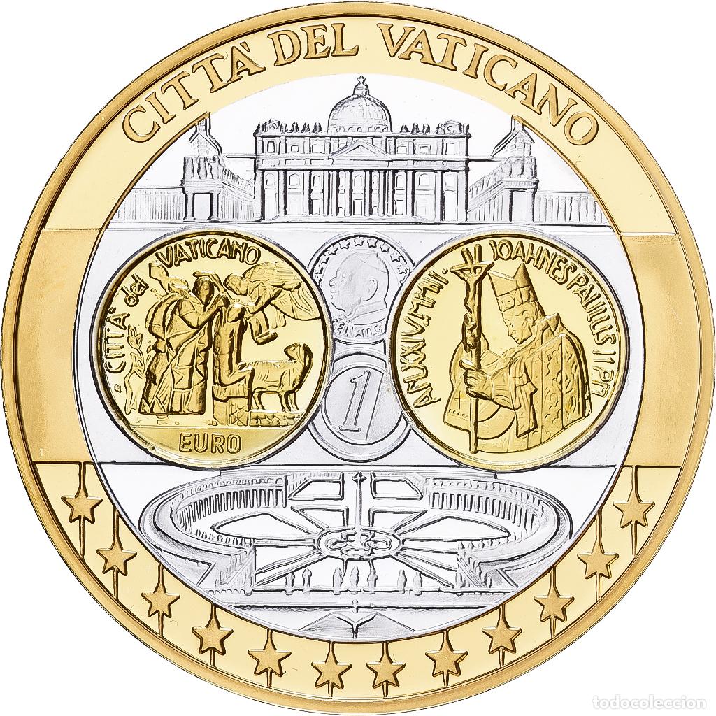 Medallas tem&aacute;ticas: [#1529635] CIUDAD DEL VATICANO, medalla, Europa, Plata, FDC