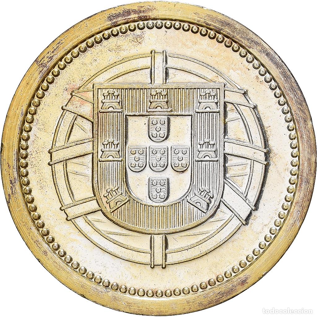 Medalhas tem&aacute;ticas: [#1529569] Portugal, medalla, Reproduction 5 Centavos, Oro vermeil, SC