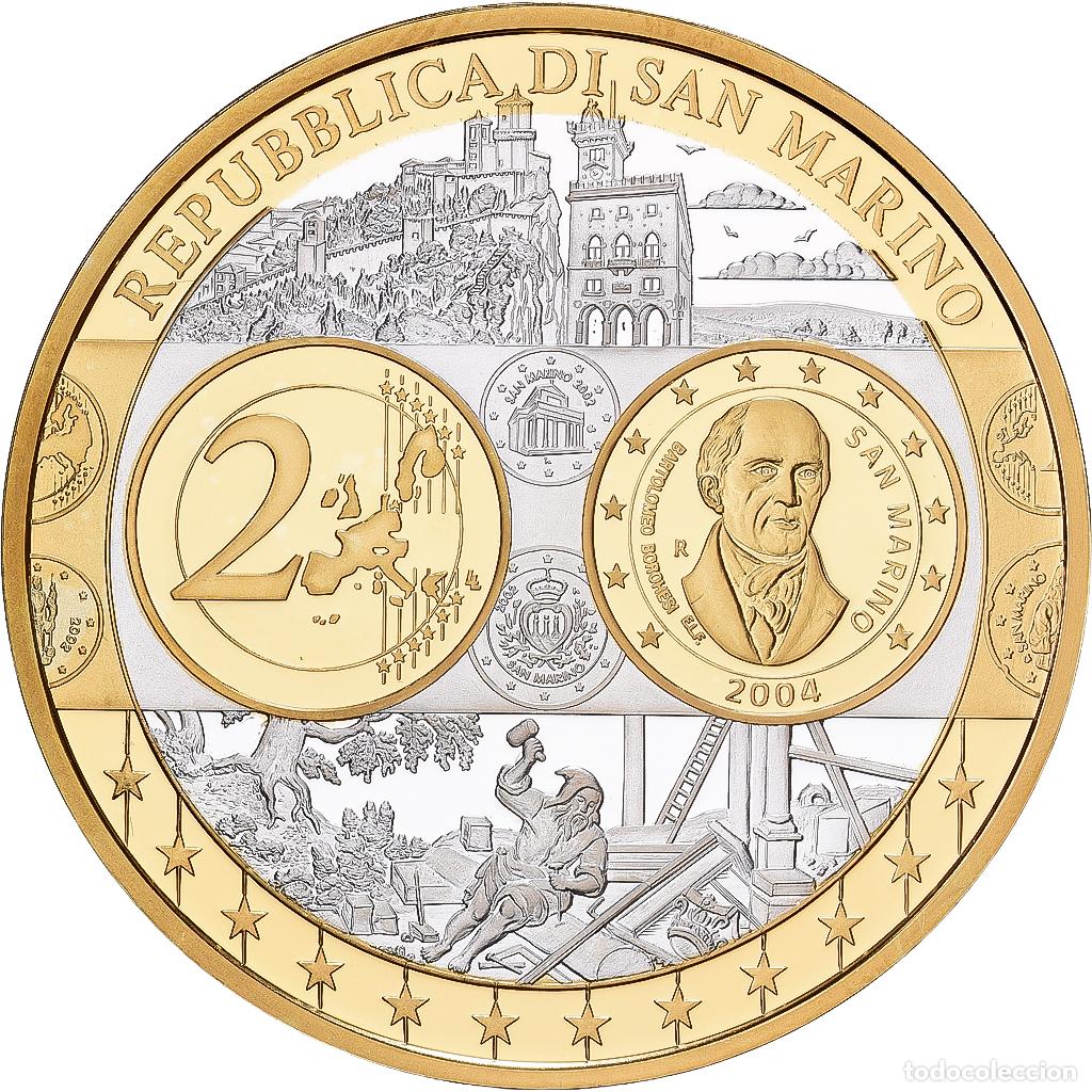 Medallas tem&aacute;ticas: [#1529900] San Marino, medalla, Europa, Plata, FDC