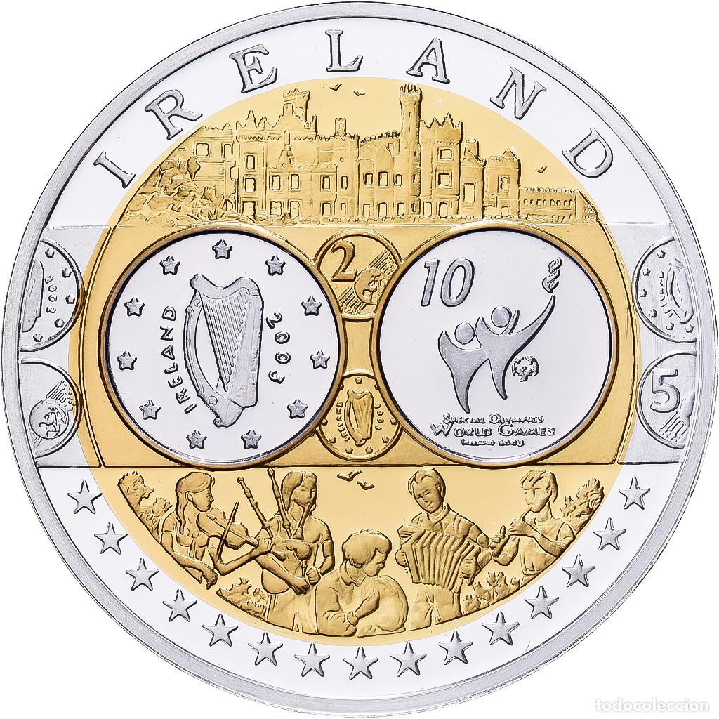 Medallas tem&aacute;ticas: [#1529919] REP&Uacute;BLICA DE IRLANDA, medalla, Europa, Plata, FDC