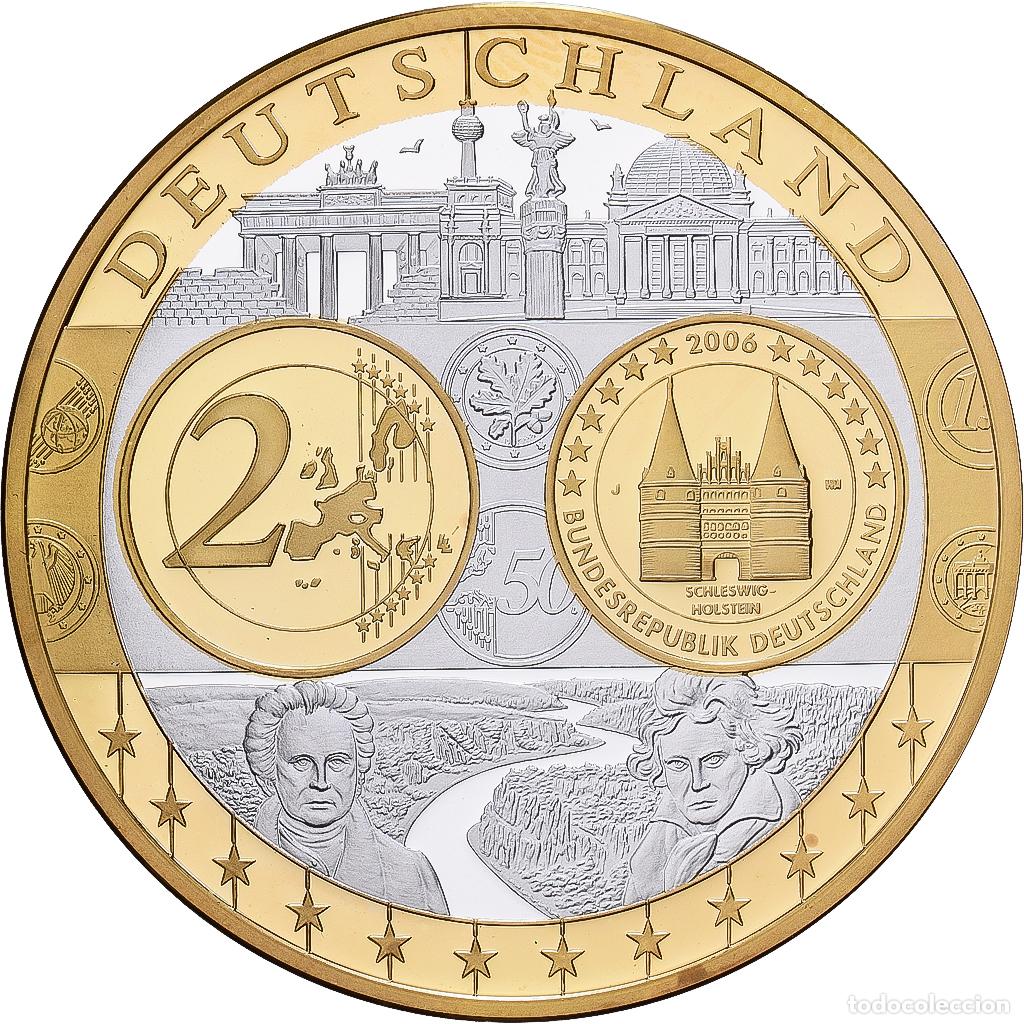 Medallas tem&aacute;ticas: [#1529914] Alemania, medalla, Europa, Plata, FDC