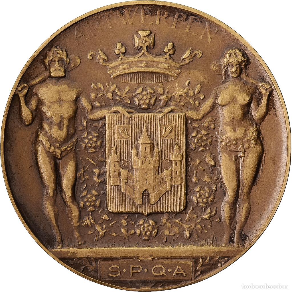 Medallas tem&aacute;ticas: [#1529477] B&eacute;lgica, medalla, Volley-Ball, Antweerpen, 1959, Bronce, SC