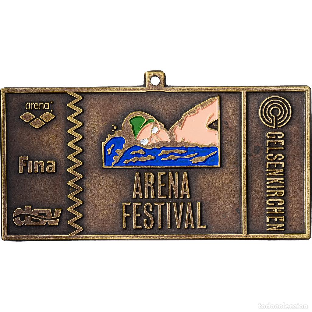 Medallas tem&aacute;ticas: [#1529476] Alemania, medalla, Swimming World Cup, Gelsenkirchen, 1993, Bronce, EBC
