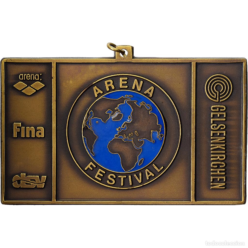 Medallas tem&aacute;ticas: [#1529487] Alemania, medalla, Swimming World Cup, Gelsenkirchen, 1994, Bronce, EBC