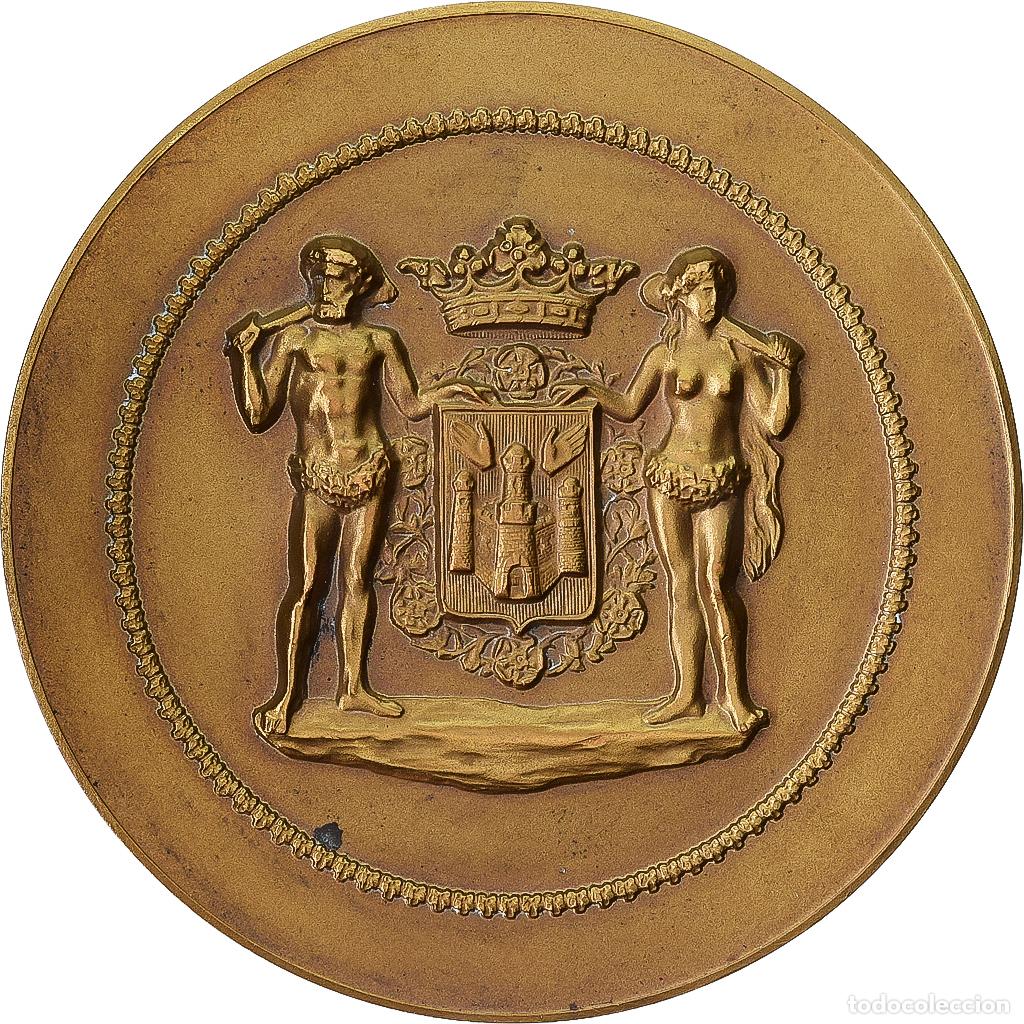 Medallas tem&aacute;ticas: [#1529498] B&eacute;lgica, medalla, Antwerpen, 1963, Bronce, EBC
