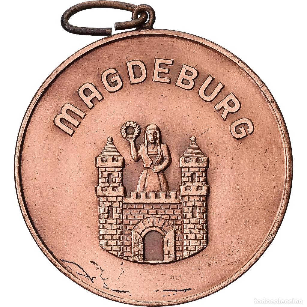 Medallas tem&aacute;ticas: [#1529503] Alemania, medalla, Magdebourg, Cobre, EBC