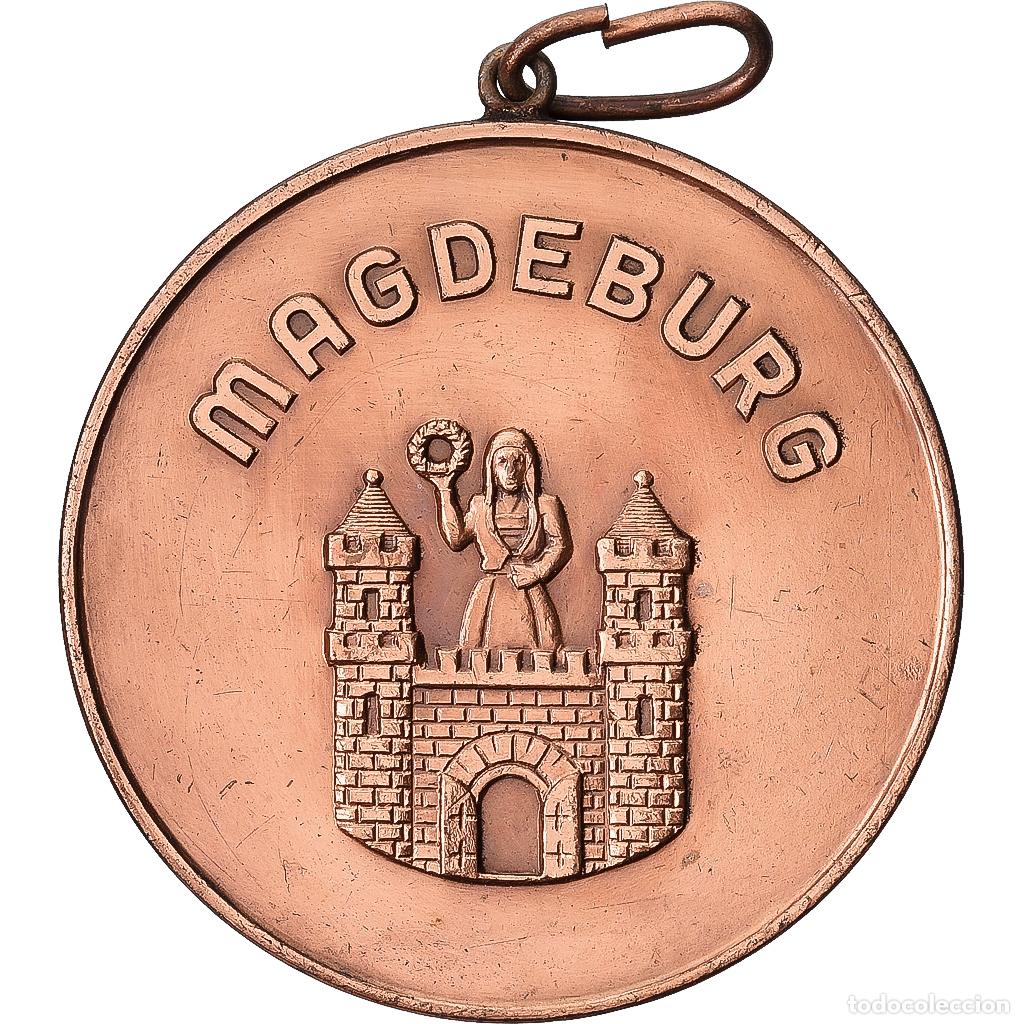 Medallas tem&aacute;ticas: [#1529504] Alemania, medalla, Magdebourg, Cobre, MBC+