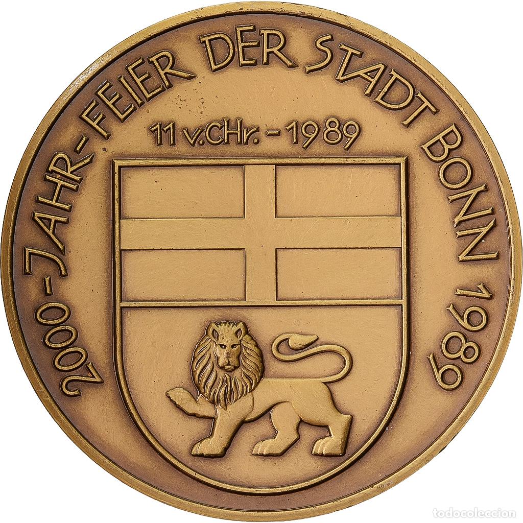Medallas tem&aacute;ticas: [#1529520] Alemania, medalla, 2000 Jahr Feier der Stadt Bonn, 1989, Bronce, SC