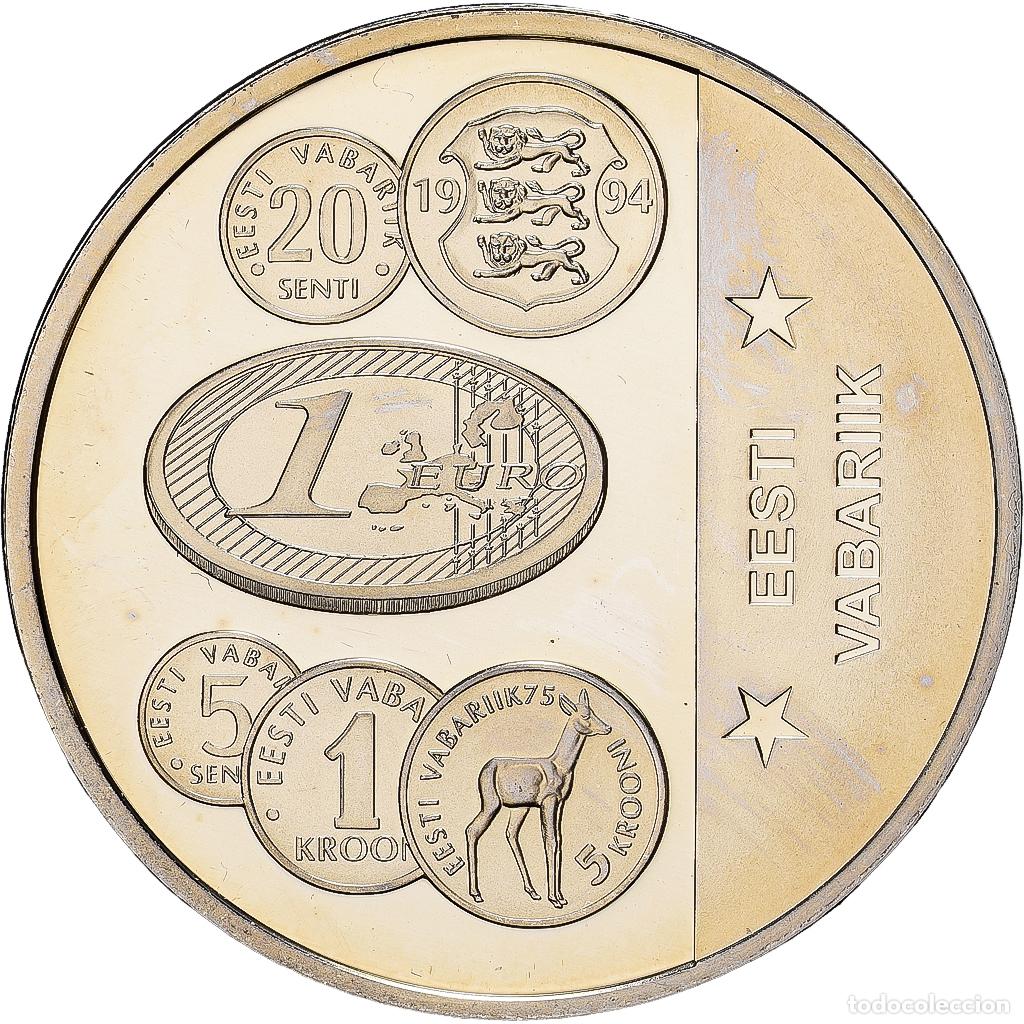 Medallas tem&aacute;ticas: [#1529683] Estonia, medalla, L'Europe, Cobre - n&iacute;quel, SC