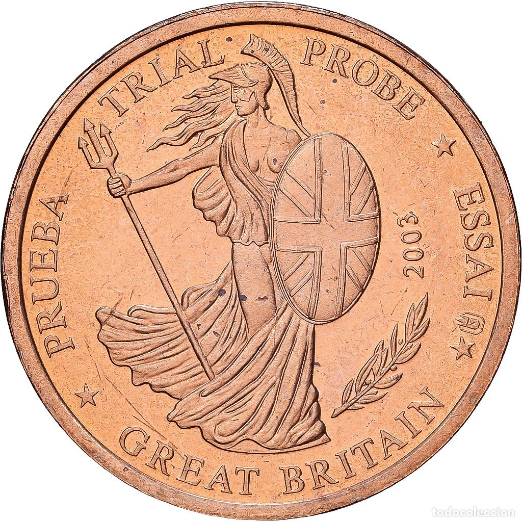 Medallas tem&aacute;ticas: [#1529704] Gran Breta&ntilde;a, medalla, 5 C, Essai-Trial, 2002, Cobre, SC
