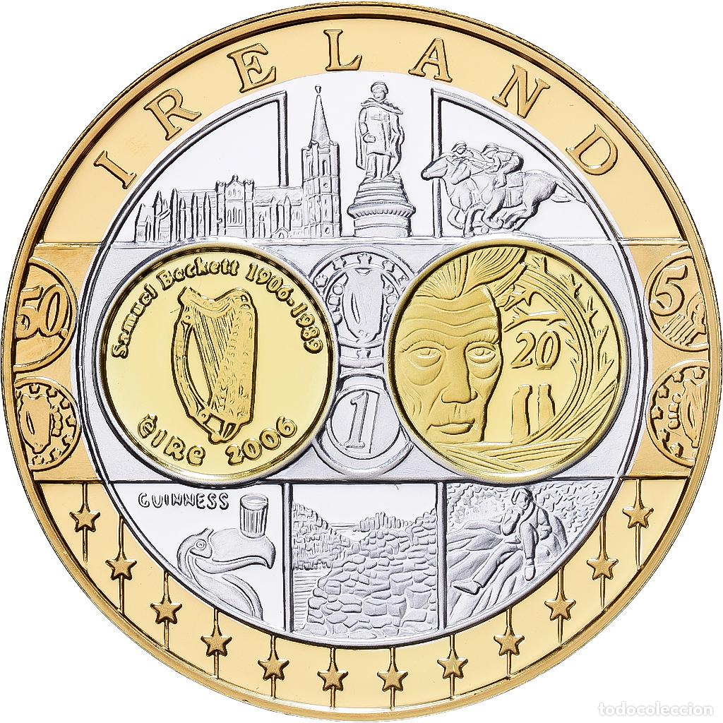 Medallas tem&aacute;ticas: [#1529920] REP&Uacute;BLICA DE IRLANDA, medalla, Europa, Plata, FDC
