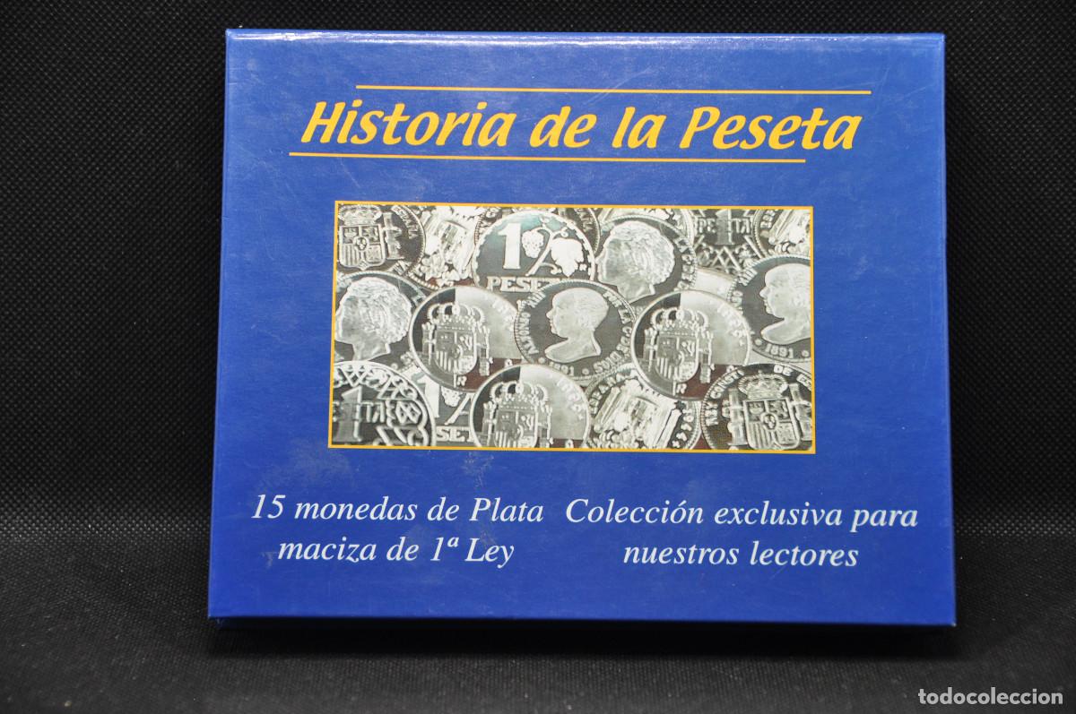 Medallas tem&aacute;ticas: ESTUCHE HISTORIA DE LA PESETA (1869-2002) - 15 MEDALLAS DISTRIBUIDAS POR PUBLICACIONES PERI&Oacute;DICAS