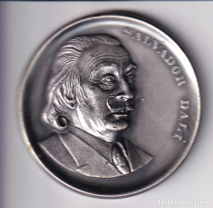 Medallas tem&aacute;ticas: MEDALLA DE SALVADOR DALI DEL A&Ntilde;O 1974 - TEATRO MUSEO DE FIGUERAS - 5CM DIAMETRO