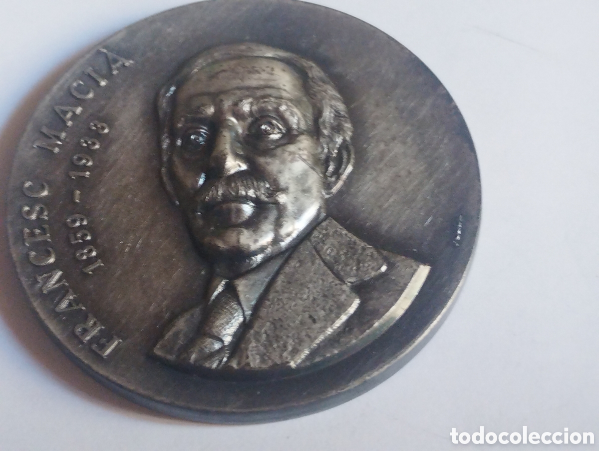 Medallas tem&aacute;ticas: Medalla de Francesc Maci&agrave; President de la Generalitat de Catalunya