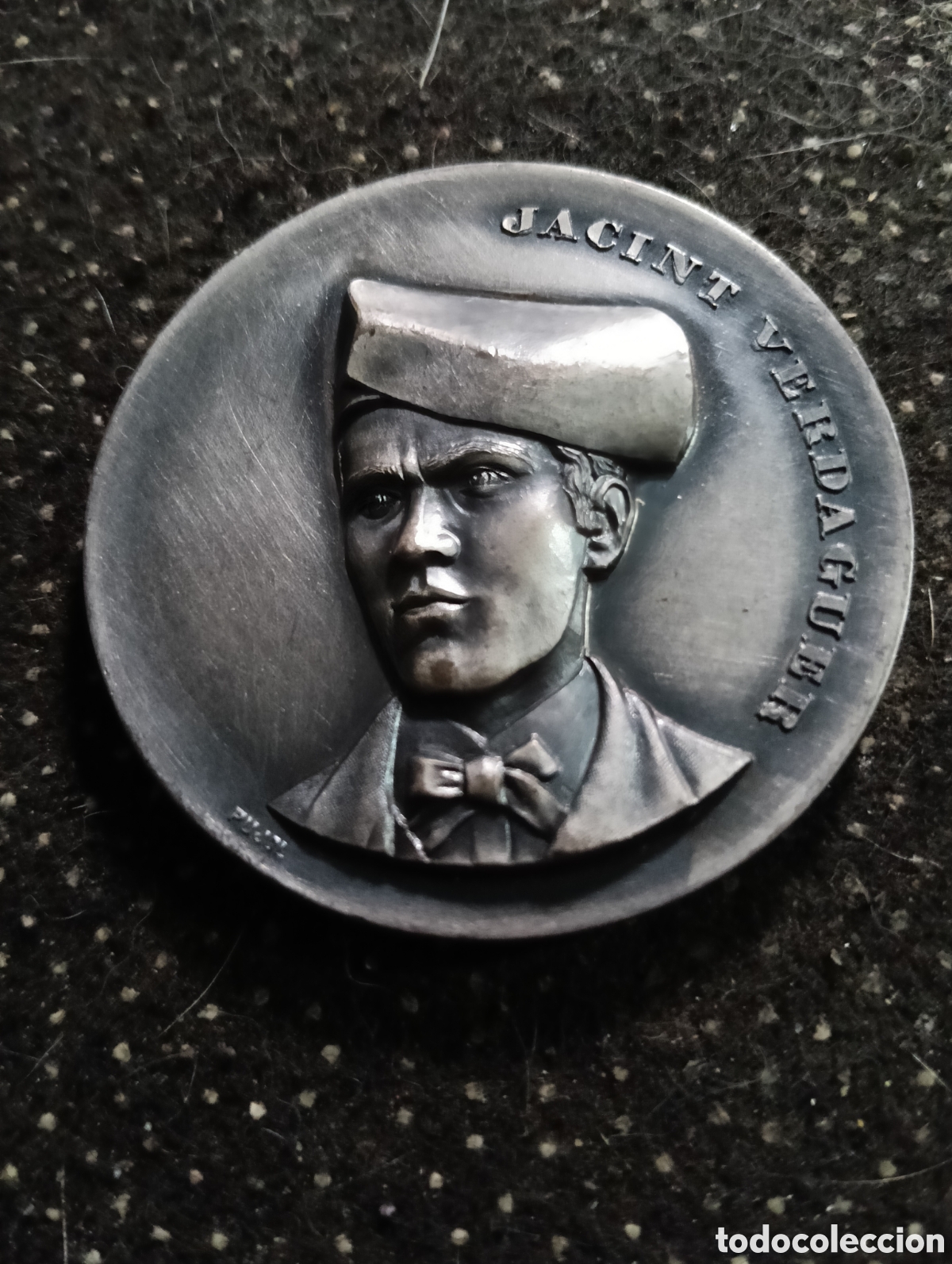 Medallas tem&aacute;ticas: Medalla 1968 de metal de JACINTO VERDAGUER, impecable, FADRI MAYOR de les LLETRES CATALANES, 1968 mi