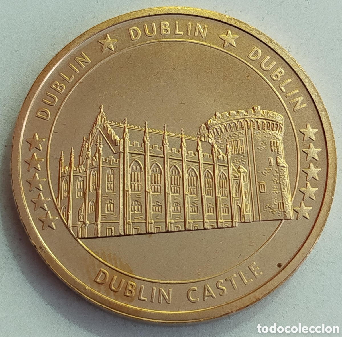 Medallas tem&aacute;ticas: Medalla Castillo de Dubl&iacute;n Europa