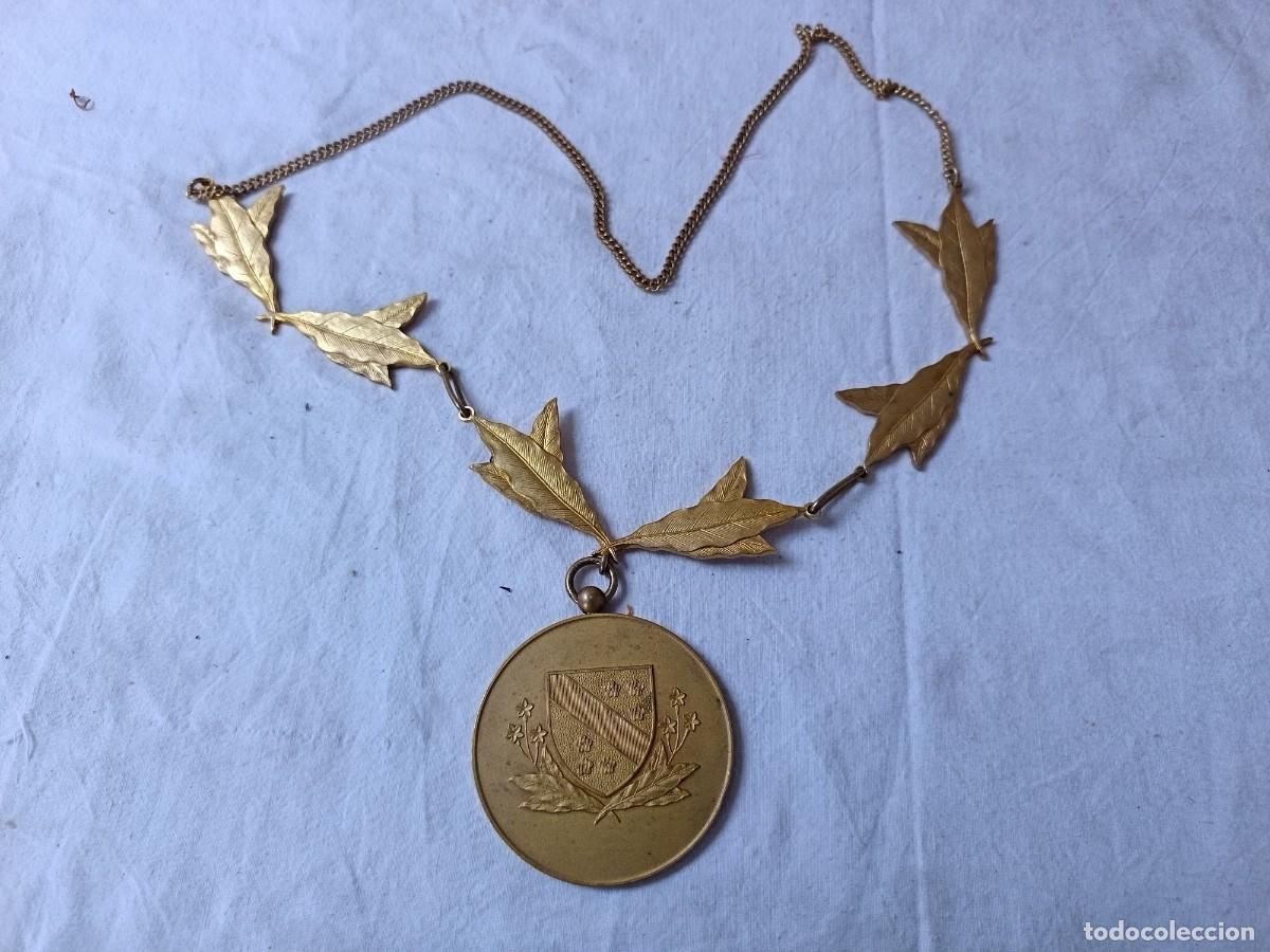 Thematic medals: Curiosa medalla, Orden de la Hoja de Tabaco de Oro, antigua o vintage