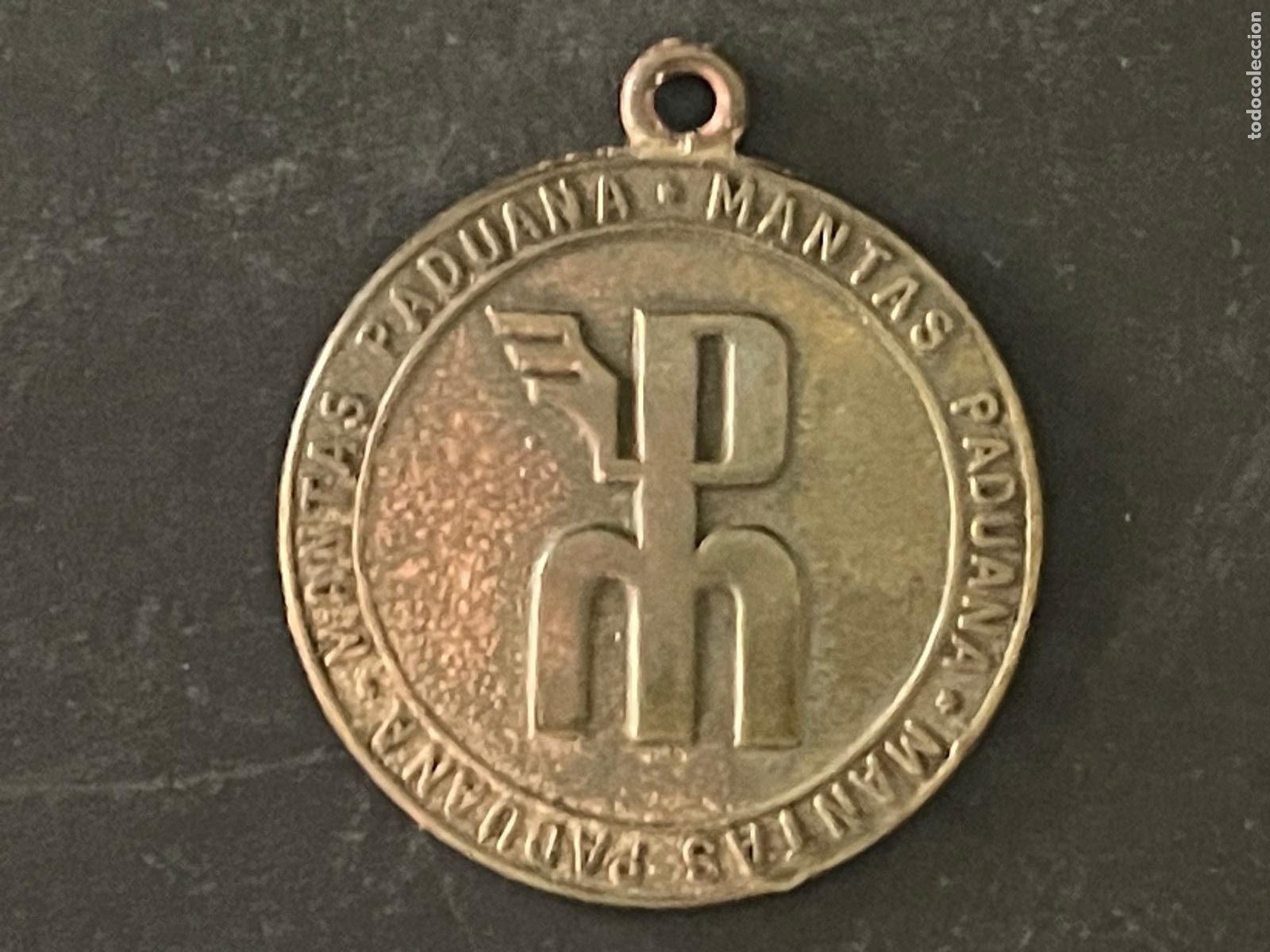 M&eacute;dailles th&eacute;matiques: MEDALLA MANTAS PADUANA - BARCELONA