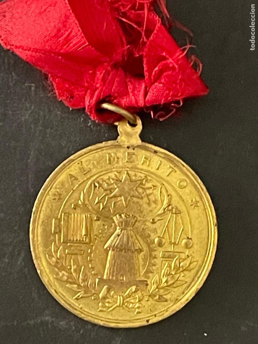 Medallas tem&aacute;ticas: ANTIGUA MEDALLA AL MERITO - Foto 2
