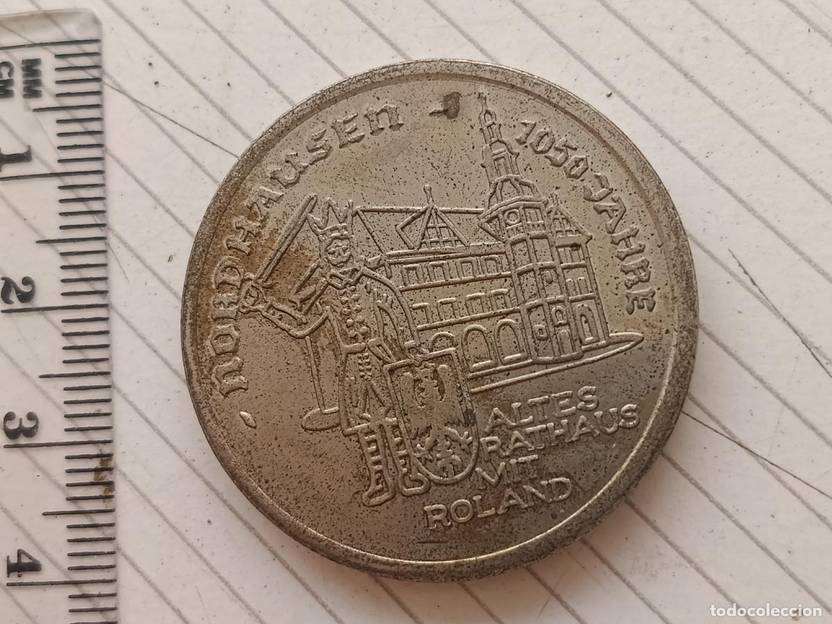 Medallas tem&aacute;ticas: RDA DDR Alemania Oriental. Nordhausen