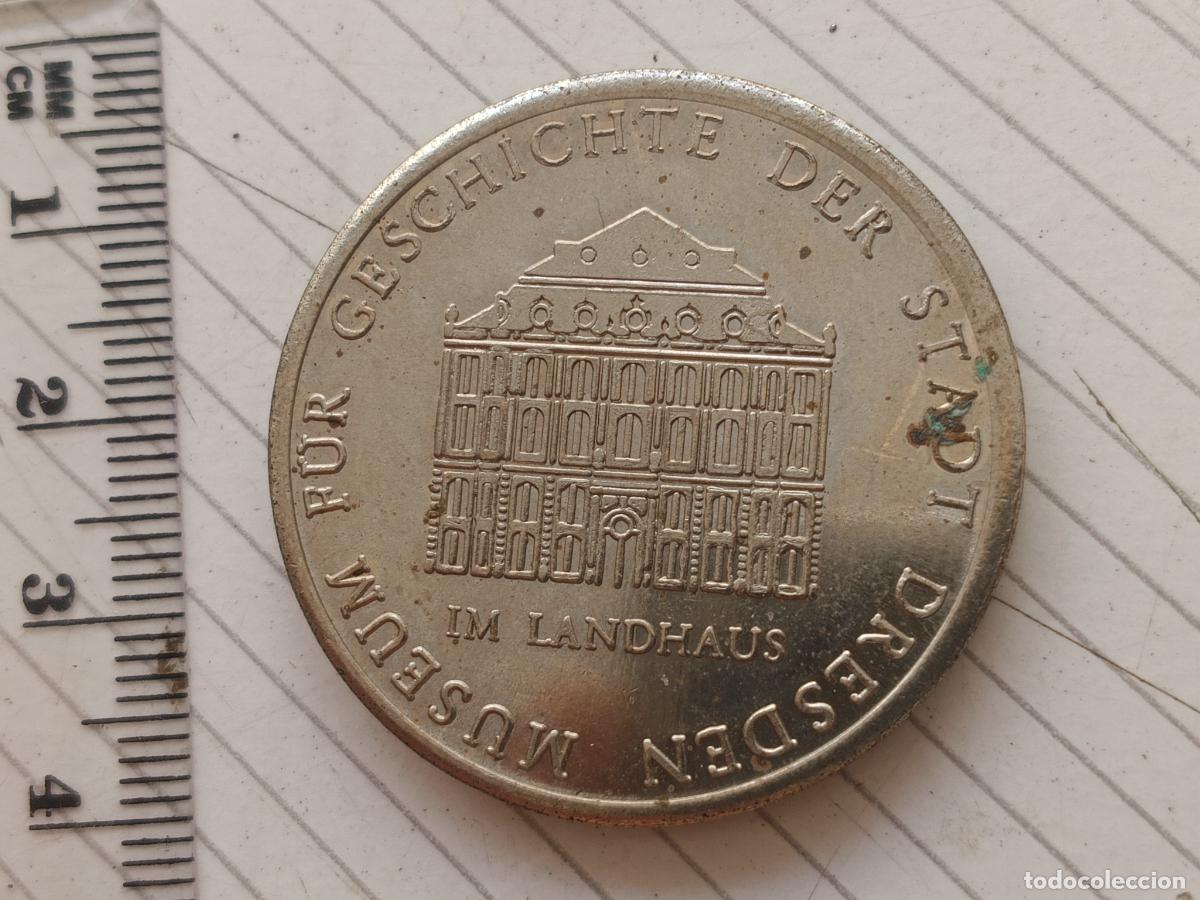 Medallas tem&aacute;ticas: RDA DDR Alemania Oriental. Medalla Museo DRESDEN, Dresde
