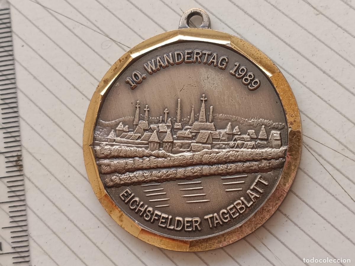 Medallas tem&aacute;ticas: Alemania. Medalla. Eichsfelder 1989