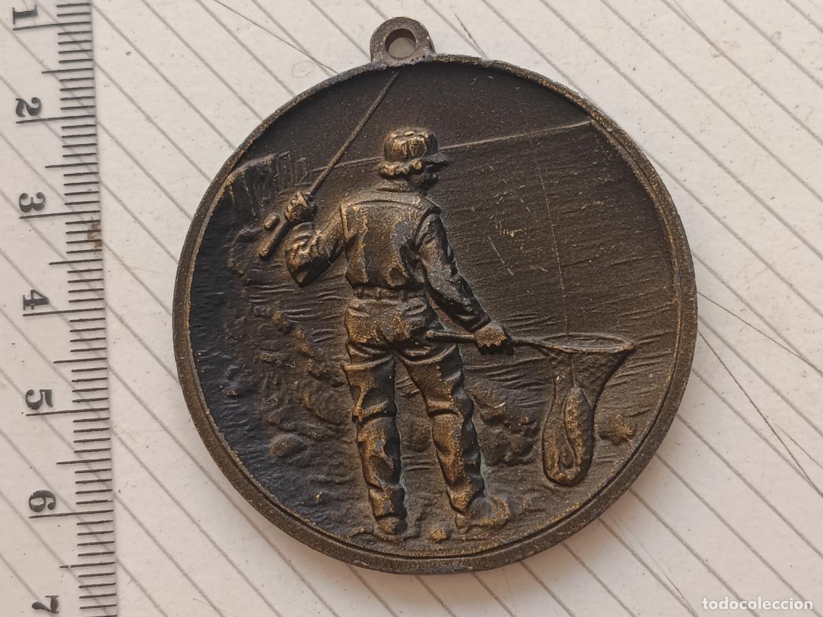 Medallas tem&aacute;ticas: Alemania. Medalla de pesca