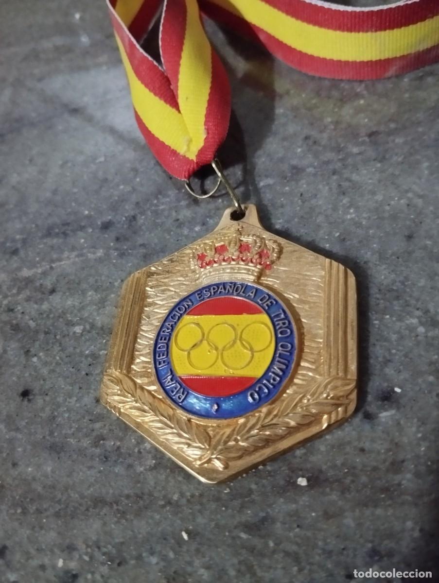 Medallas tem&aacute;ticas: Medalla recorrido de tiro