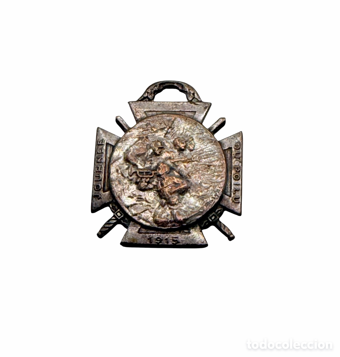 Medallas tem&aacute;ticas: Medalla Antigua Plateada