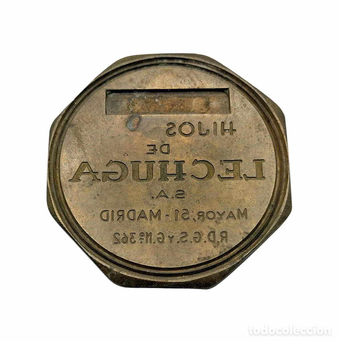 Medallas tem&aacute;ticas: Antigua Medalla Hijos de Lechuga