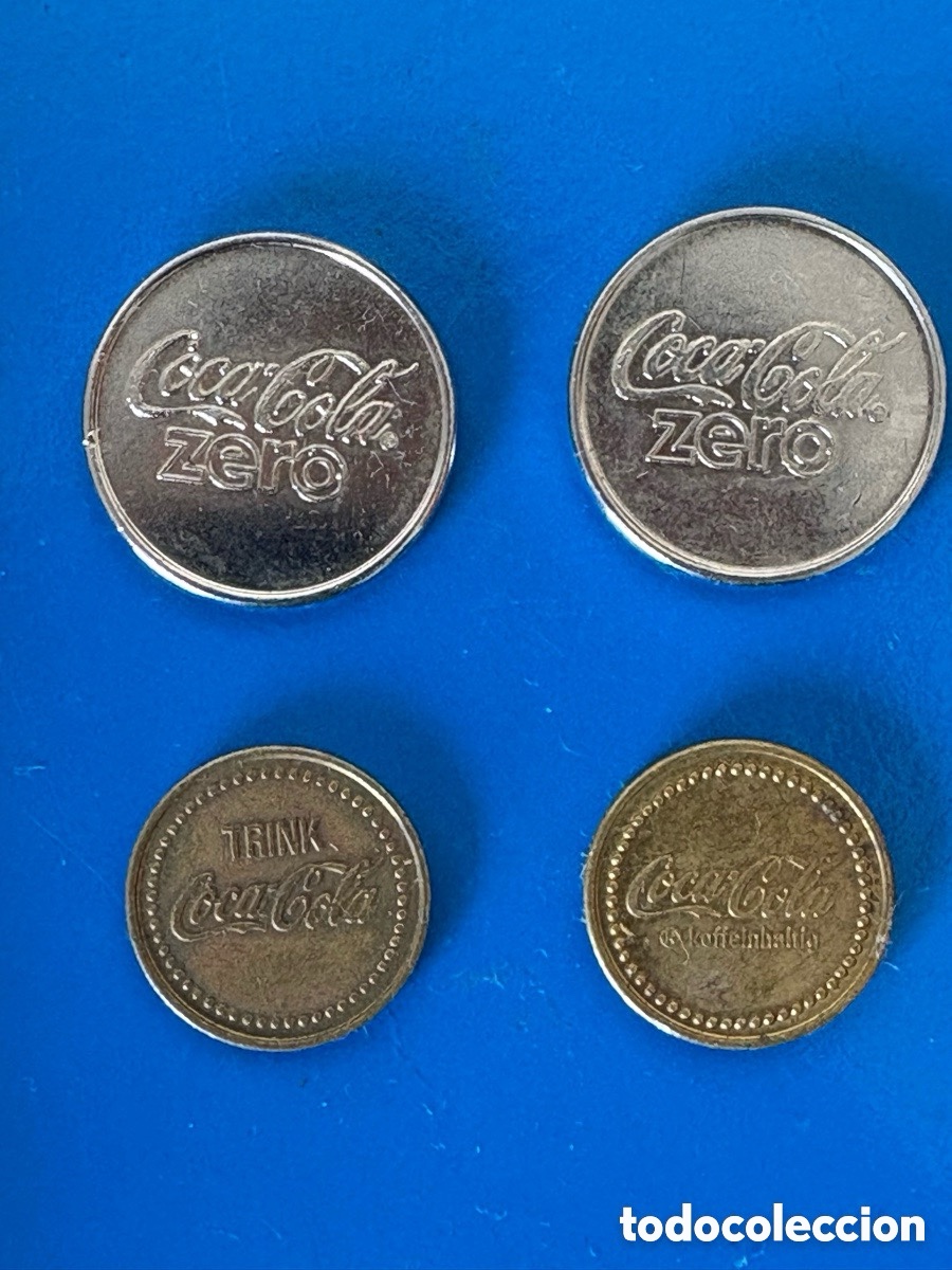Medallas tem&aacute;ticas: Lote fichas, tokens Coca Cola (A1)
