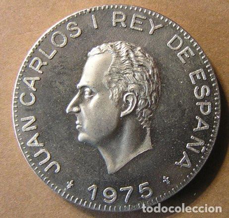 Medallas tem&aacute;ticas: MEDALLA PROCLAMACI&Oacute;N EN MADRID DE JUAN CARLOS I COMO REY DE ESPA&Ntilde;A - (22-11-1975)