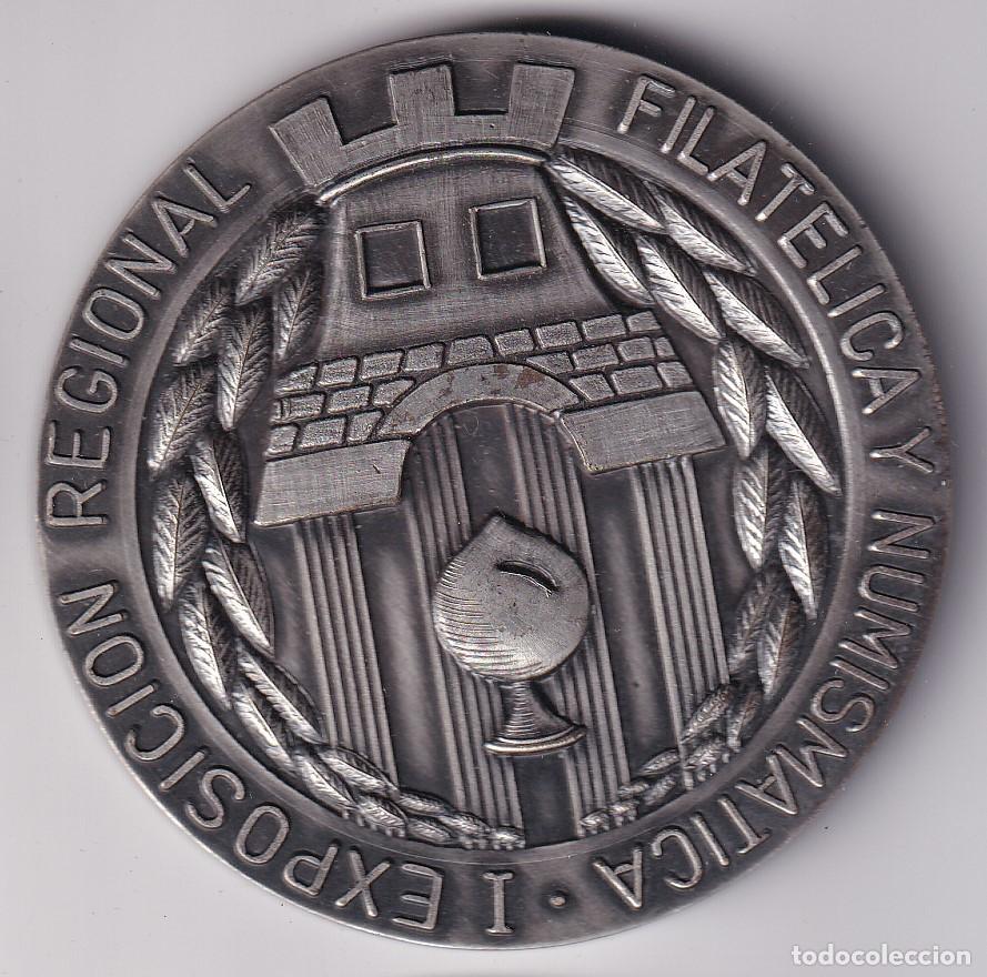 Thematic medals: MEDALLA DE LA I EXPOSICI&Oacute;N DE FILATELIA Y NUMISMATICA DE TARRASSA DEL A&Ntilde;O 1969 (DIAMETRO 7cm)