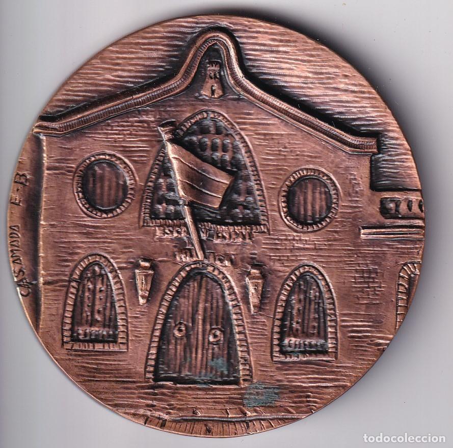 Thematic medals: MEDALLA DE LA XXV EXPOSICI&Oacute;N DE FILATELIA Y NUMISMATICA DE TARRASSA DEL A&Ntilde;O 1985 (DIAMETRO 7cm)