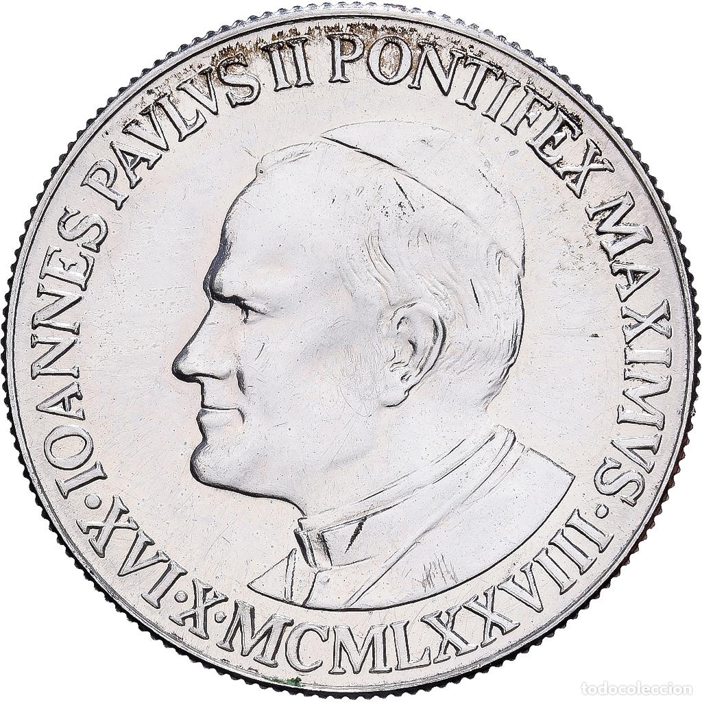 Medallas tem&aacute;ticas: [#1214250] CIUDAD DEL VATICANO, medalla, Le Pape Jean-Paul II, 1980, Plata, SC