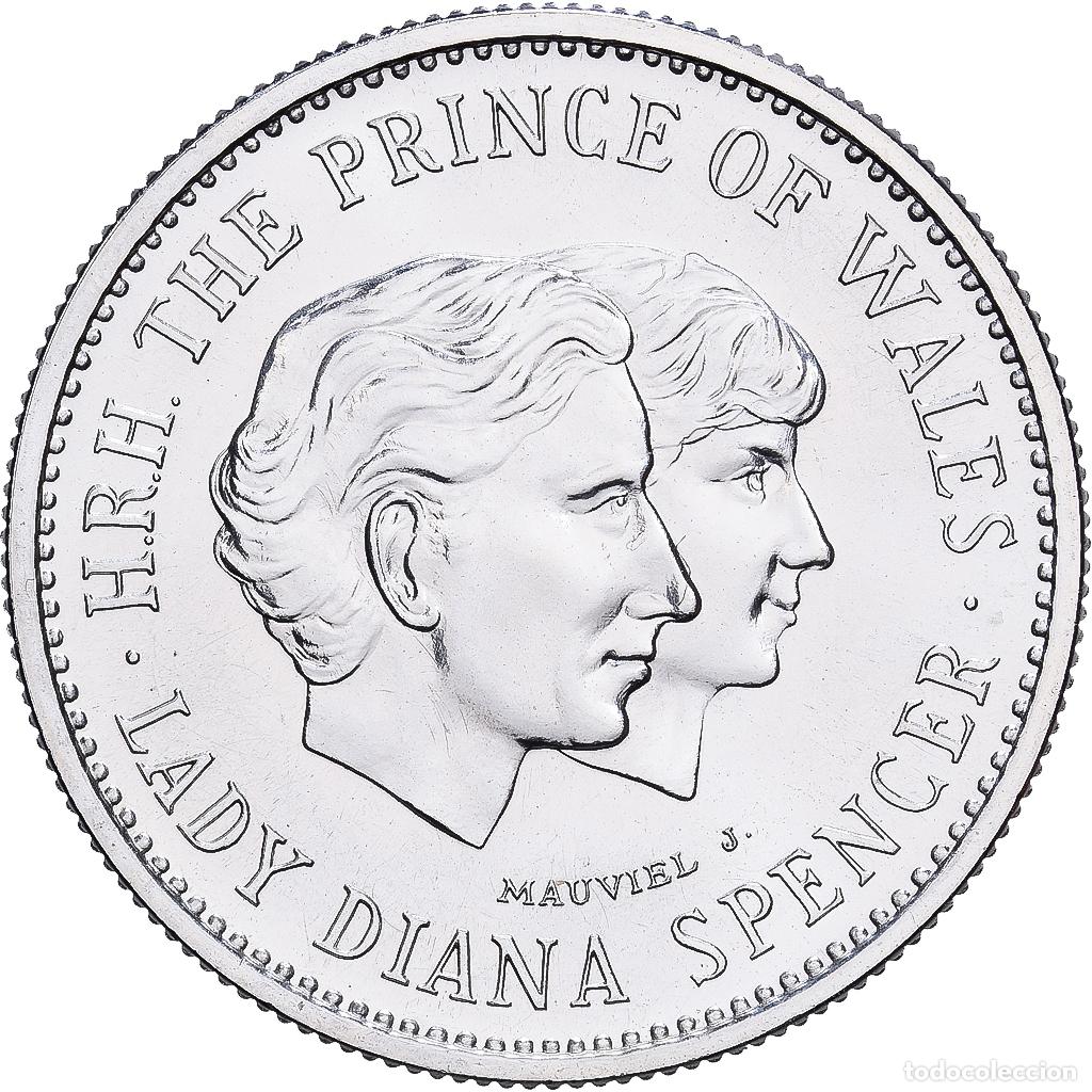 Medallas tem&aacute;ticas: [#1214252] Reino Unido, medalla, The Royal Wedding, Prince of Wales-Lady Diana, 1981