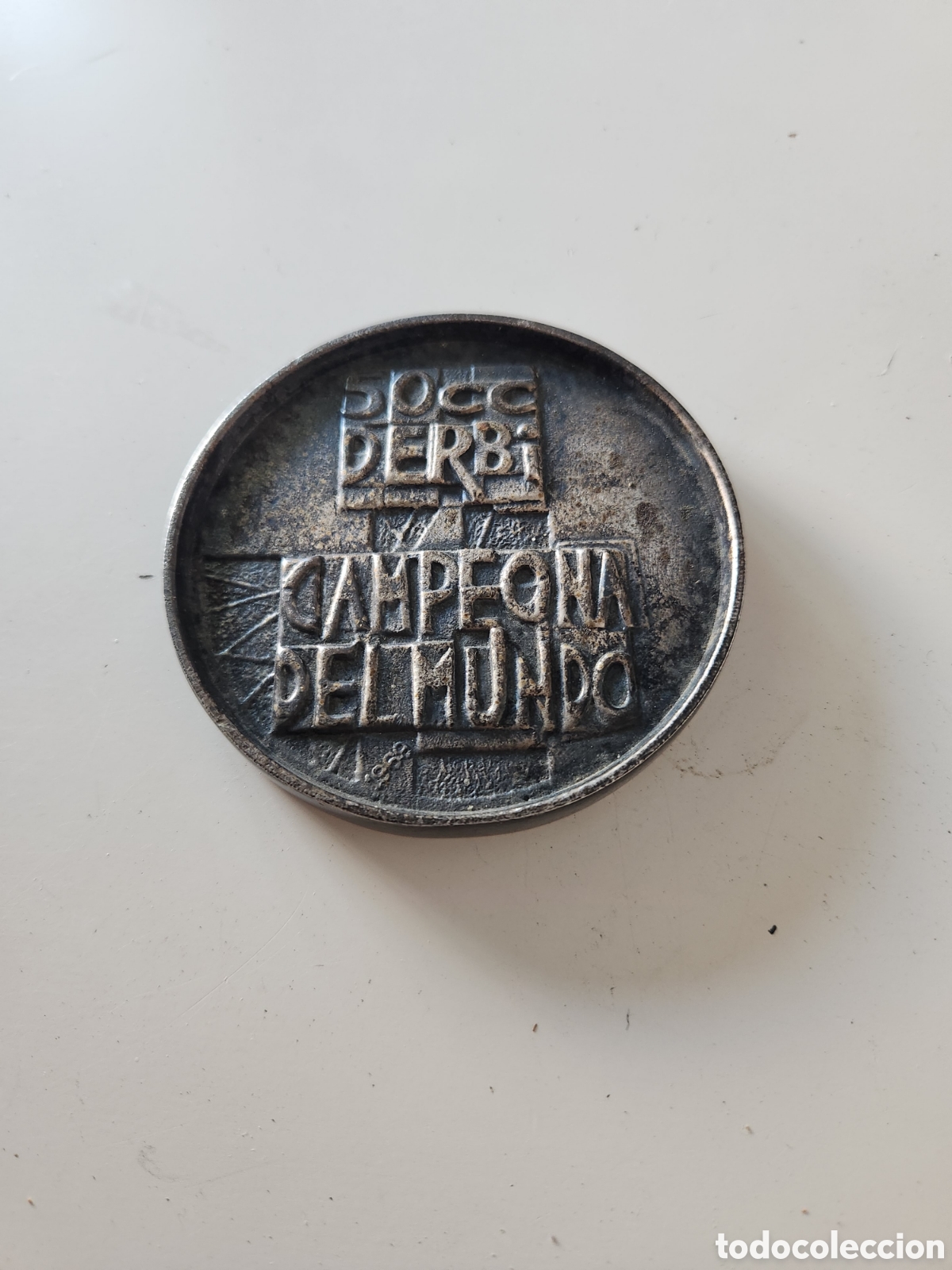 Medaglie tematiche: GRAN MEDALLA DERBI 50 C.C. CAMPEON DEL MUNDO 1969.