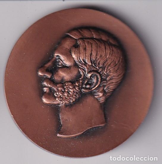 Medaglie tematiche: MEDALLA DE ALFONSO XII DE CFN - CIRCULO FILATELICO BARCELONA A&Ntilde;O 1975 (DIAMETRO 4,2cm)