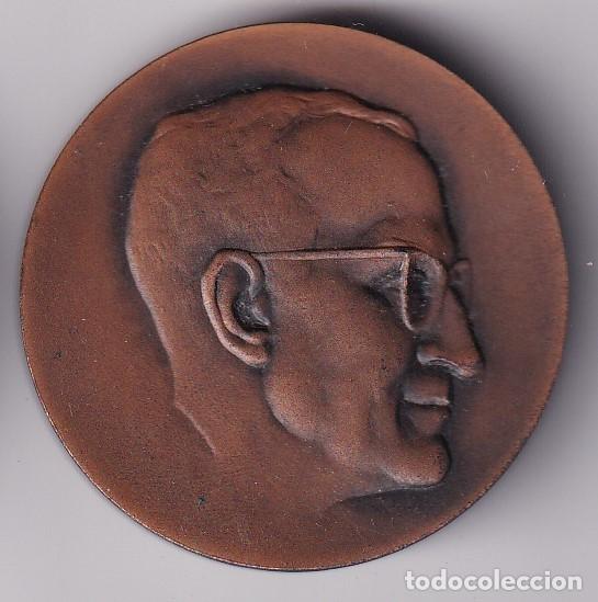 Medaglie tematiche: MEDALLA DEL CIRCULO FILATELICO DE BARCELONA DEL A&Ntilde;O 1969 - FELIPE MATEU (DIAMETRO 4,2cm)
