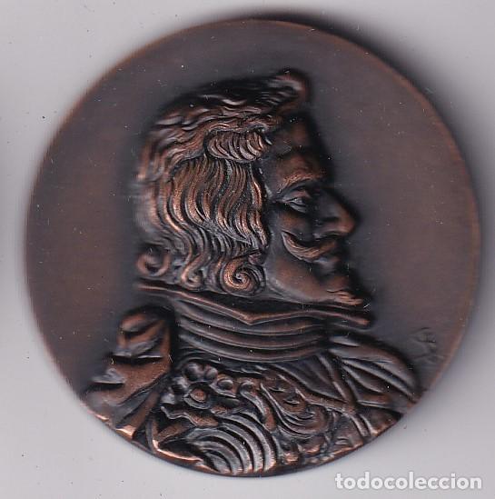 Medalhas tem&aacute;ticas: MEDALLA DEL CIRCULO FILATELICO DE BARCELONA DEL A&Ntilde;O 1965 - PHILIPPUS IV (DIAMETRO 4,2cm)