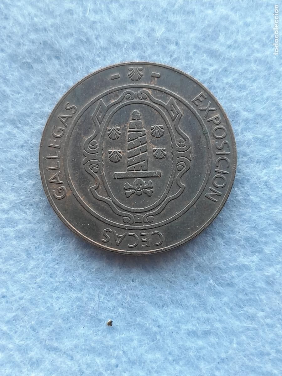 Medallas tem&aacute;ticas: Medalla IV Centenario de Mar&iacute;a Pita. 1589 - 1989. La Coru&ntilde;a.