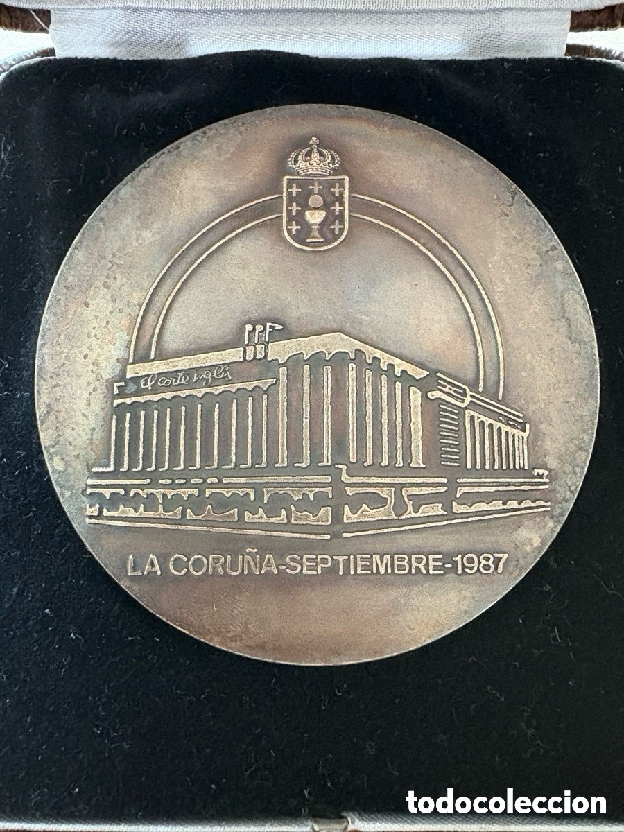 Medallas tem&aacute;ticas: Medalla bronce El Corte Ingl&eacute;s, Ramon y Cajal, A Coru&ntilde;a (A21)