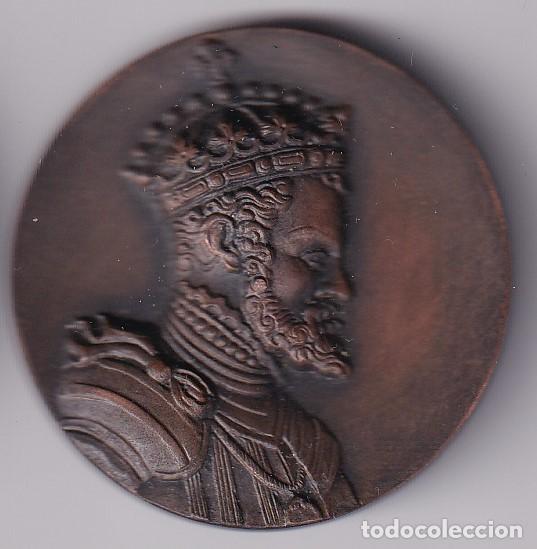 Medallas tem&aacute;ticas: MEDALLA CIRCULO FILATELICO Y NUMISMATICO DE BARCELONA DEL A&Ntilde;O 1963 - PHILIPPUS II (DIAMETRO 4,2cm)