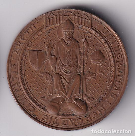 Medallas tem&aacute;ticas: MEDALLA UNIVERSITAS MERCANTIE CIUITATIS ARETII (DIAMETRO 4,2cm)