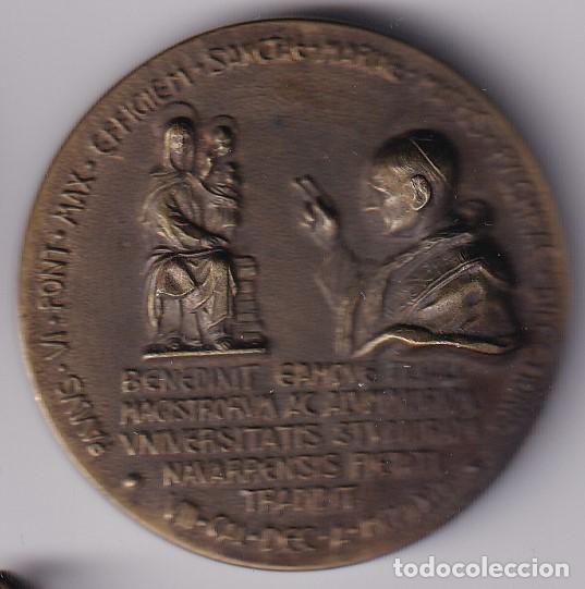 Medallas tem&aacute;ticas: MEDALLA DE PABLO VI - UNIVERSIDAD DE NAVARRA DEL A&Ntilde;O 1966 (DIAMETRO 4,2cm)