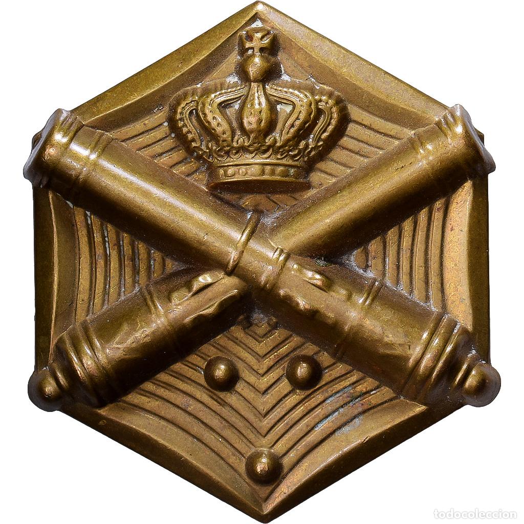Medallas tem&aacute;ticas: [#1214403] Pa&iacute;ses Bajos, Cap Badge, Artillerie, Lat&oacute;n, EBC