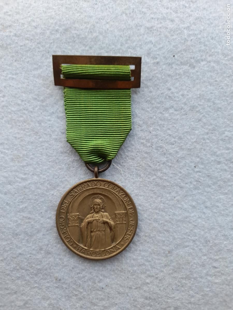 Medallas tem&aacute;ticas: Medalla antigua. Premio a la Conducta. Barcelona.